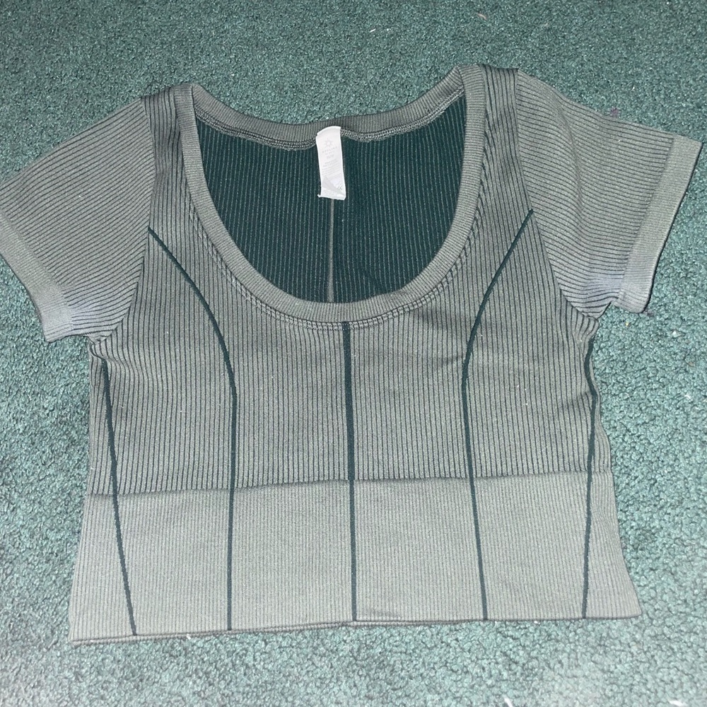 Stylish Green Women's Top